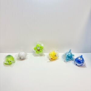 Colorful Light-Up Ocean Theamed Bathtime Toys Set